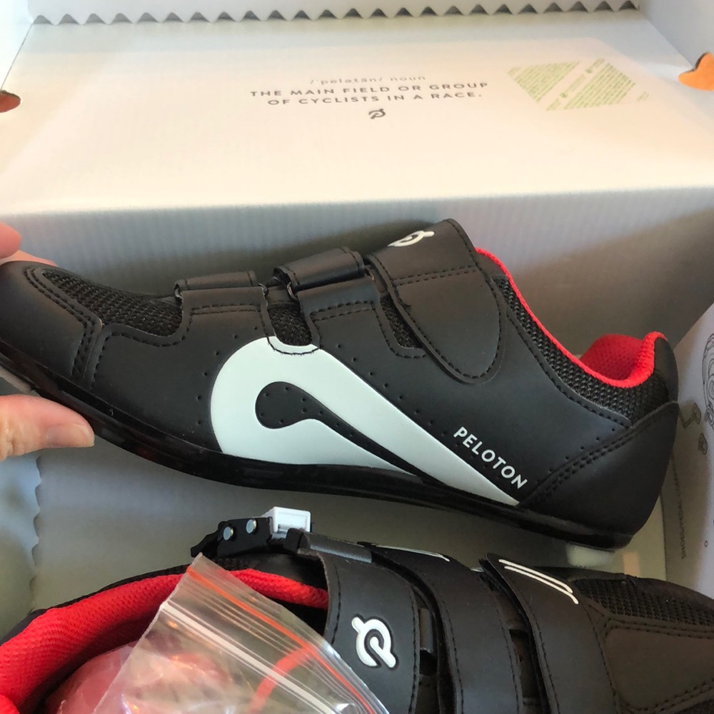 Women’s brand new peloton cycling shoes